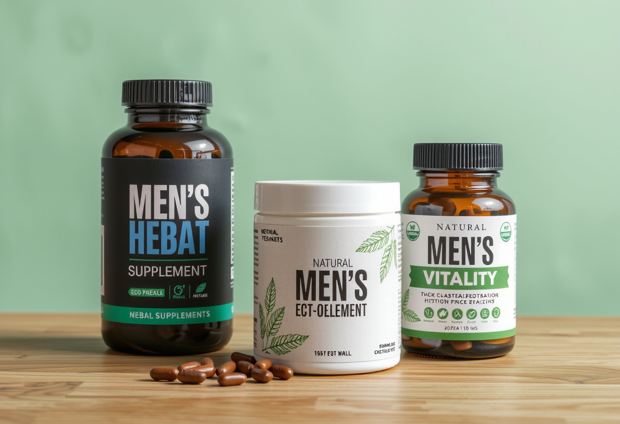 Men's vitality natural supplements